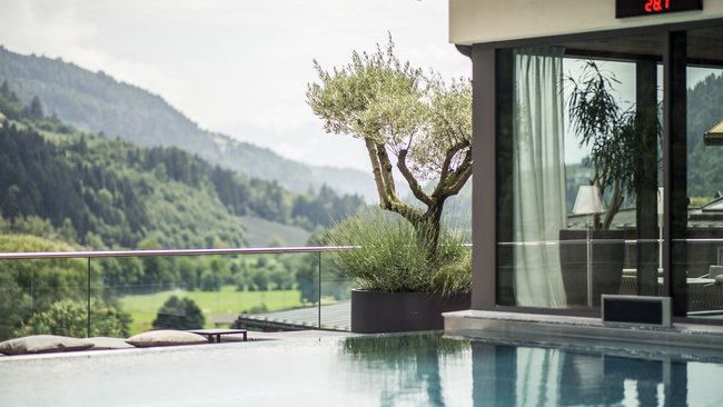 Explore the Dolomites from our hotel with infinity pool
